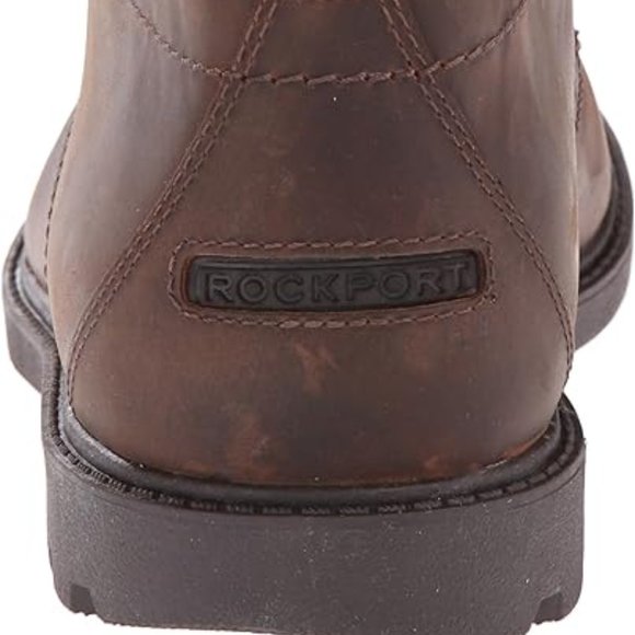 BRAND NEW Waterproof ROCKPORT SS PLAIN TOE BOOT A13715 sz 10.5 Women sz 8 Men - Picture 4 of 7